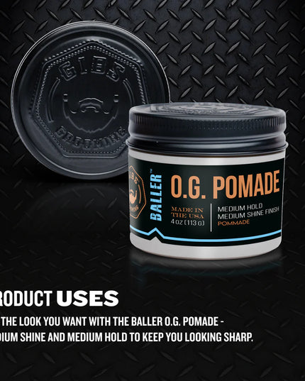 Great style without the styling commitment is what GIBS O.G. Baller delivers! Emulsify just a bit into your fingertips, apply to hair then let the Holy Basil moisturize and soothe while the Hops help to reduce future hair loss. Move your O.G. Baller look throughout the day and re-energize the fresh fragrances of citrus, black carnation and rich amber!