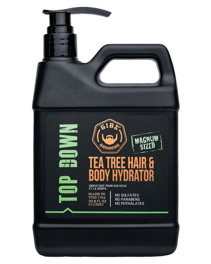 Lightweight, Fast-Absorbing Moisturizer for Hair and Skin, Invigorating and Soothing tingle experience from the Top Down (Head to Toe). Light Viscosity formula for an easy, no build-up application