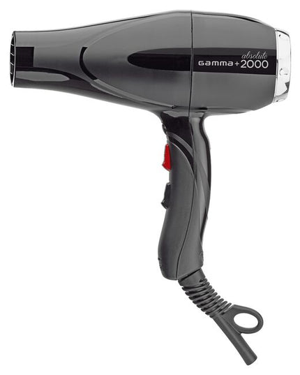 Gamma+ offers the hottest professional dryer in its class– the compact, sleek and powerful Absolute 2000. Designed with the most advanced Gamma+ technology. The finest Italian engineering and 100% Italian manufacturing.
