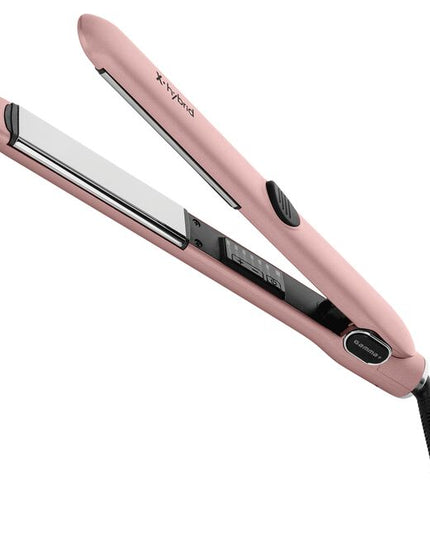 The X-Hybrid straightening iron is meticulously crafted to meet the demands of expert stylists who seek high-performing, reliable equipment. Engineered and designed in Italy with advanced technology and superior materials, this tool delivers outstanding results across all hair types and styles, empowering professionals to achieve precision and excellence with every use.