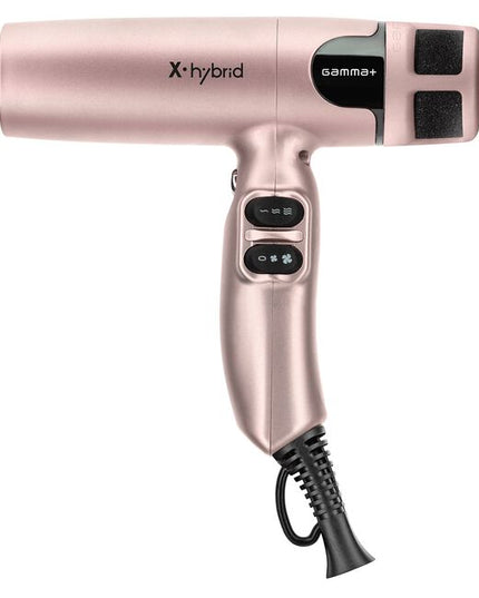 The Gamma+ Hair X-Hybrid Professional Hair Dryer is your go-to tool for innovative, high-quality, and reliable performance in the salon. Crafted with professionals in mind, it combines power, Ionic technology, temperature control, and ergonomic design to elevate your styling experience."