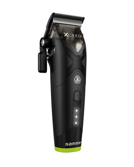 The GAMMA+ XCeed Professional Hair Clipper is a leap into the future of grooming technology. Powered by the IN2 Vector Motor and Intuitive Torque Control, snags and drag become a thing of the past. 