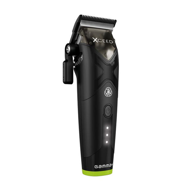 The GAMMA+ XCeed Professional Hair Clipper is a leap into the future of grooming technology. Powered by the IN2 Vector Motor and Intuitive Torque Control, snags and drag become a thing of the past. 