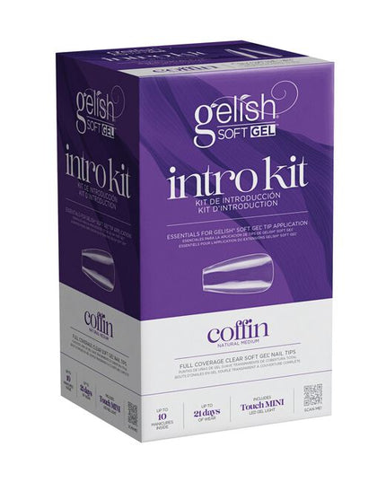 The speed of applying pre-shaped full coverage soft gel tips can't be beat, combined with the light speed curing of Gelish Gel. You've never created nails with anything faster than this!