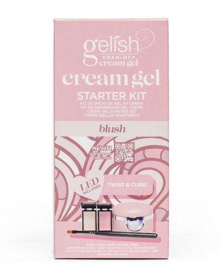 Gelish Solid Cream Gel Polish is an innovative solid LED gel with a smooth, buttery, and workable texture. These stunning colors give you room to play, embrace your artistry, and create your most gorgeous manicures yet!
