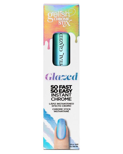 Chrome Stix is the easiest and fastest way to achieve a gorgeous chrome finish to your gel manicure! Chrome Stix is launching four more multi-dimensional shades that are guaranteed to take your nail look to the next level. Chrome Stix offer a reflective chrome shine that cannot be achieved with gel polish or lacquer applications alone.