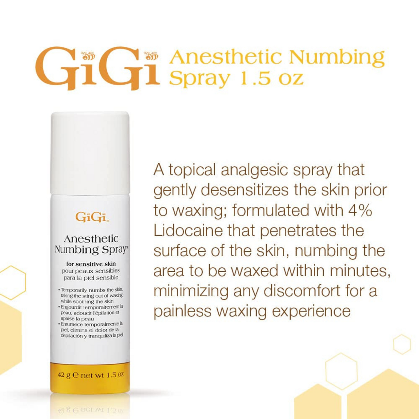 GiGi - Anesthetic Numbing Spray