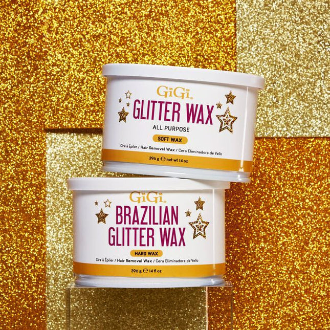 Brazilian Hard Wax Glitter is effective to get unwanted coarse hair out of your bikini area yet gentle enough for your most delicate parts. Features glittered, no-strip enriched formula that leaves skin hair-free, healthy, and flawless. Perfect for the wax studio or your beauty shelf at home. Feel free and confident with skin so sensational!