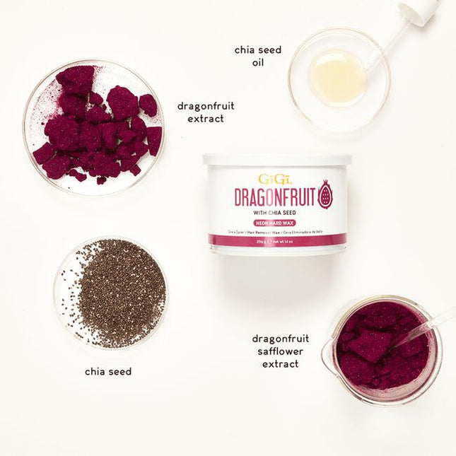 Non-Strip Formula for sensitive and delicate areas with Chia Seed.