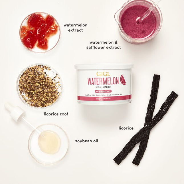 Non-Strip Formula for sensitive and delicate areas with licorice extract.