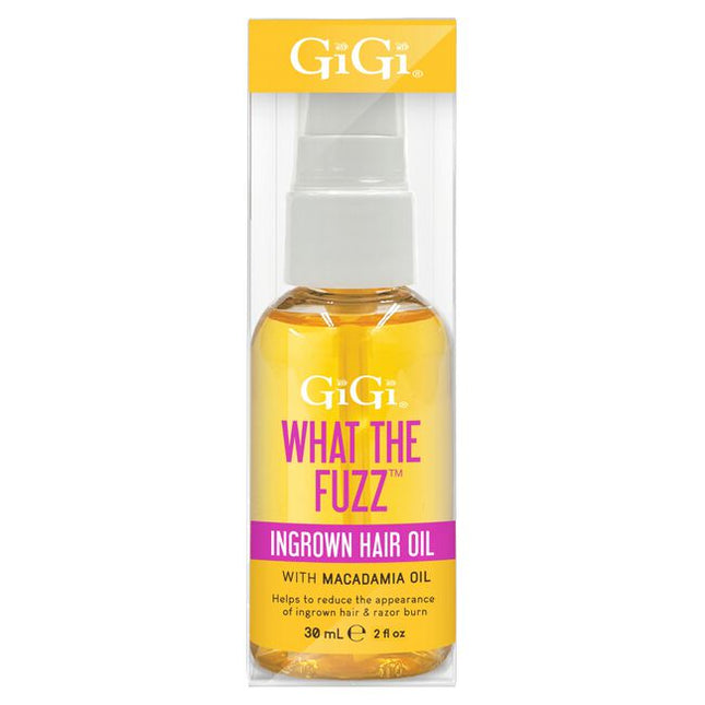 WHAT THE FUZZ™ Ingrown Hair Oil with Jojoba seed oil is a hydrating body oil formulated with a blend of botanicals and essential oils to help skin feel soft and smooth, while improving the look of razor bumps and ingrown hairs after hair removal. Suitable for all areas, such as bikini line and underarms.