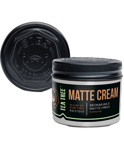 A lightweight cream for a light but lasting hold. Adds texture and flexibility all with a natural matte finish.