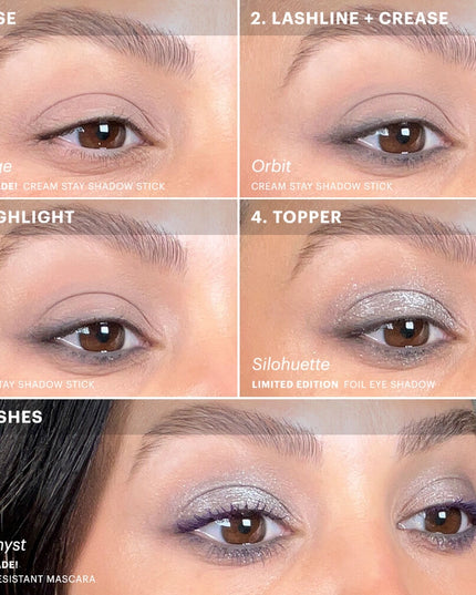 Save 56% on this full-size 5-piece multitasking eye makeup kit in cool-toned, frosted shades. 