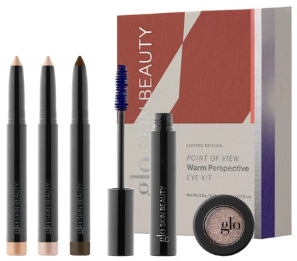 Save 56% on this full-size 5-piece multitasking eye makeup kit in warm, toasty tones.