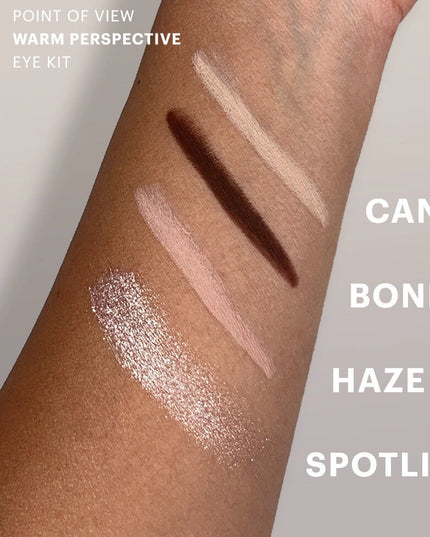 Save 56% on this full-size 5-piece multitasking eye makeup kit in warm, toasty tones.