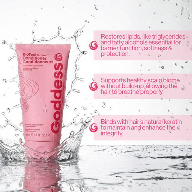 This conditioner delivers balanced care without heaviness, smoothing and detangling hair while bringing the cuticle to a more natural state through precise pH control. Intelligent conditioning technology targets compromised areas without overcoating healthy hair, leaving strands soft, controlled, and weightless. Fine hair stays full, coarse hair stays smooth, and buildup is never an issue. Just consistent, high-performance results wash after wash.