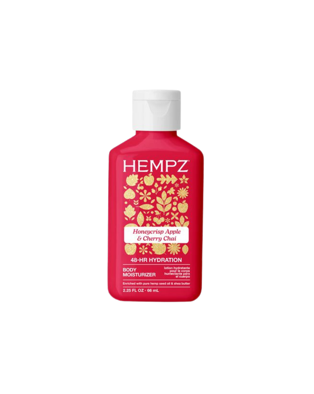 A hydrating formula with a fruity, Amber scent of freshly picked Honeycrisp Apple, Black Cherry Cider, & fall Chai spices. Enjoy a warm, long-lasting scent that is both sweet and slightly spicy, delivering a crisp, comforting experience while keeping your skin soft and hydrated.