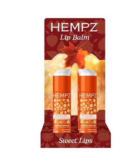 Treat lips to creamy decadence with this Toasty Pumpkin, Marshmallow, and Brown Sugar flavored hydrating lip balm. Enriched with skin-loving ingredients, it ensures lips remain hydrated and soft all day. 