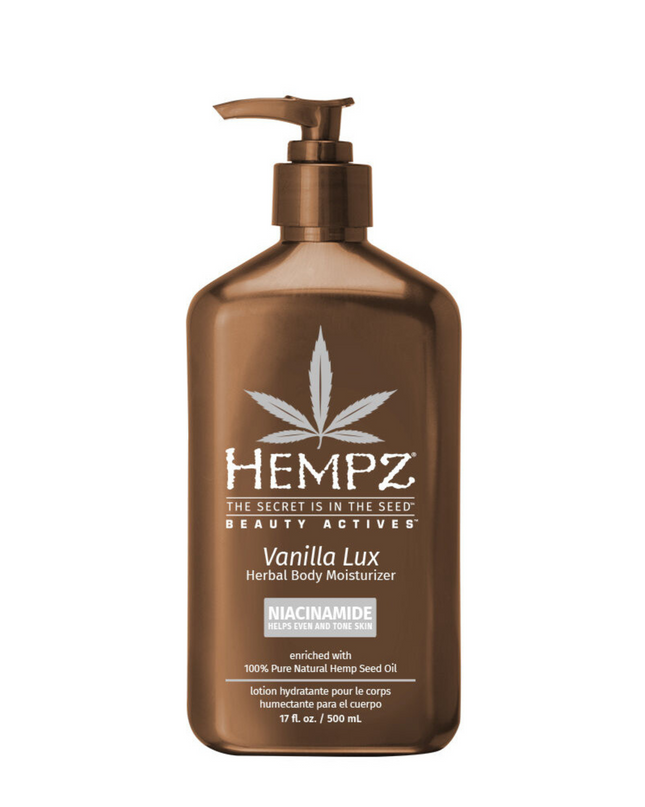 HEMPZ - Vanilla Lux Herbal Body Moisturizer