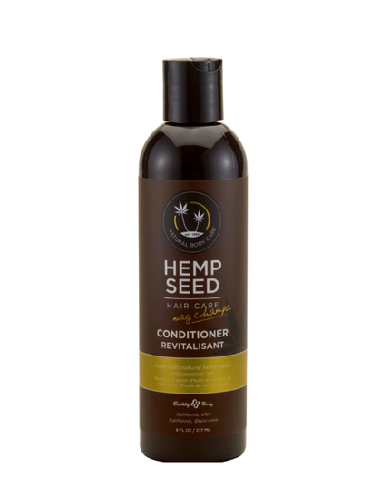 Feel the conditioning effects of Hemp Seed and Coconut Oils with our replenishing Hemp Seed Conditioner. This formula is packed with vitamin E and essential fatty acids that give your hair the nutrients it needs, leaving strands silky smooth and never greasy.