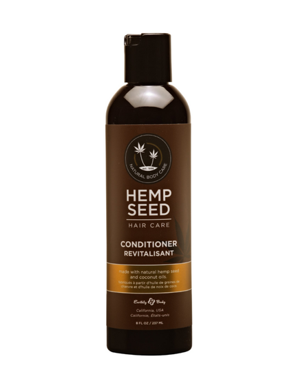 Feel the conditioning effects of Hemp Seed and Coconut Oils with our replenishing Hemp Seed Conditioner. This formula is packed with vitamin E and essential fatty acids that give your hair the nutrients it needs, leaving strands silky smooth and never greasy.