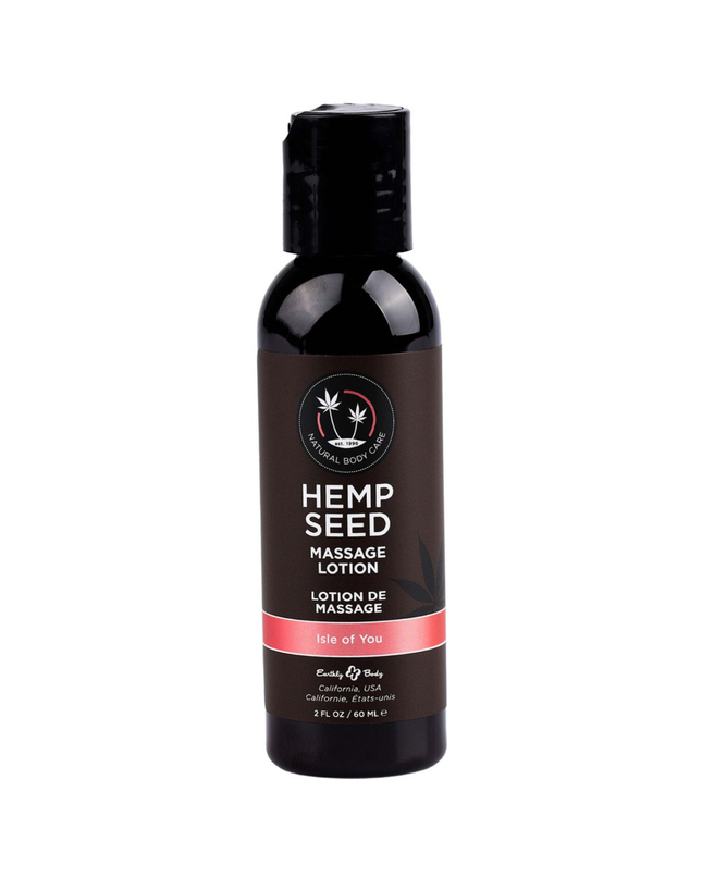 Transport yourself to paradise with our smooth, gliding Hemp Seed Massage Lotion. With an inviting scent and satin feel, this deeply moisturizing lotion can elevate any massage into an oasis so your body and mind feel refreshed. 