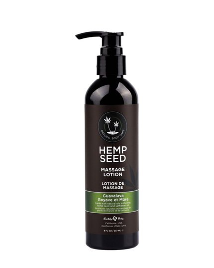 Transport yourself to paradise with our smooth, gliding Hemp Seed Massage Lotion. With an inviting scent and satin feel, this deeply moisturizing lotion can elevate any massage into an oasis so your body and mind feel refreshed. 