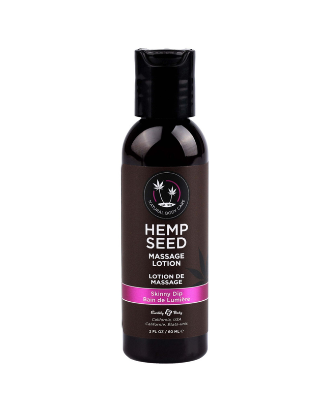 Transport yourself to paradise with our smooth, gliding Hemp Seed Massage Lotion. With an inviting scent and satin feel, this deeply moisturizing lotion can elevate any massage into an oasis so your body and mind feel refreshed. 
