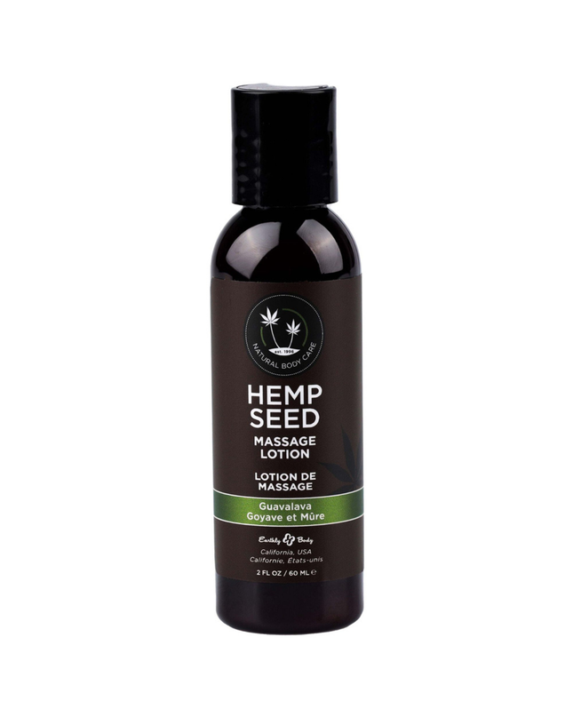 Transport yourself to paradise with our smooth, gliding Hemp Seed Massage Lotion. With an inviting scent and satin feel, this deeply moisturizing lotion can elevate any massage into an oasis so your body and mind feel refreshed. 
