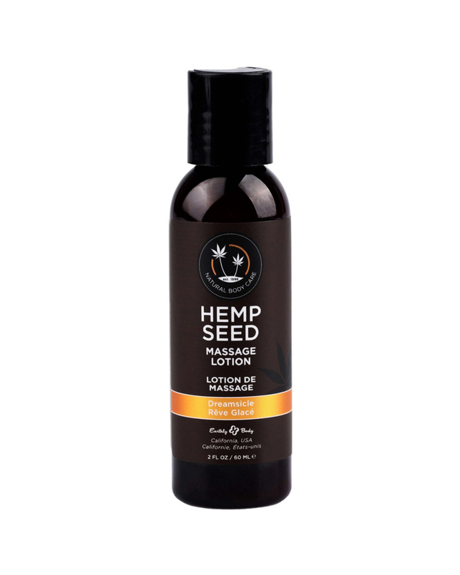 Transport yourself to paradise with our smooth, gliding Hemp Seed Massage Lotion. With an inviting scent and satin feel, this deeply moisturizing lotion can elevate any massage into an oasis so your body and mind feel refreshed. 