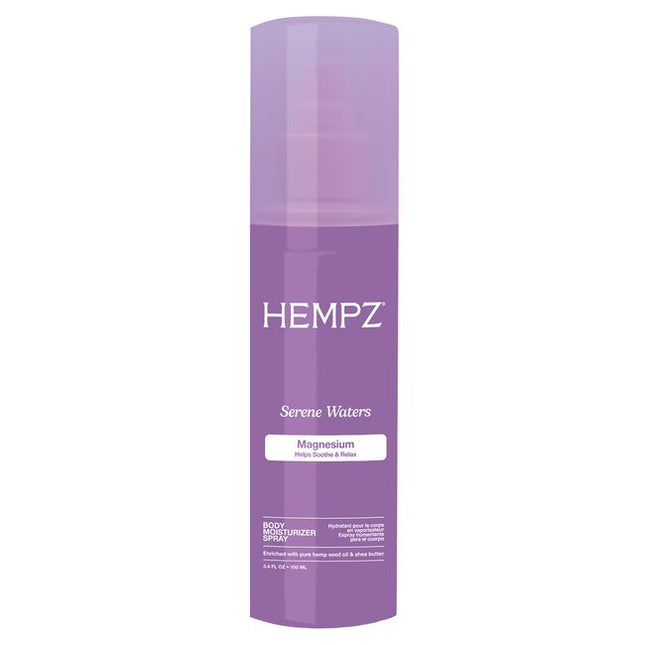 Light-weight hydration moisturizer that also doubles as a fragrance mist. Packed with softening ingredients for a quick moisture boost and easy application. Perfect for hydration on-the-go and for layering with your other Hempz products.