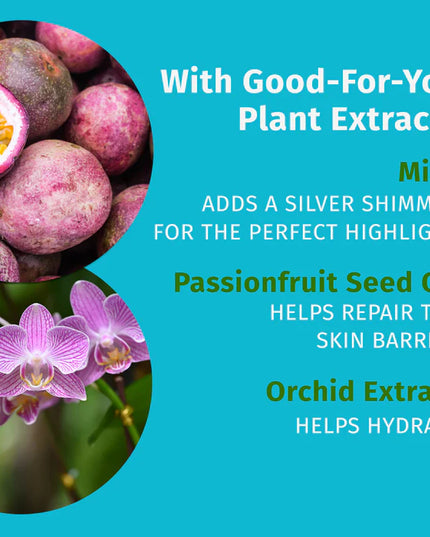 Bring out your inner goddess with our NEW iridescent collection, Star Dust. Take your look from day to night with a collection that illuminates and highlights skin for a hydrated shimmer look.