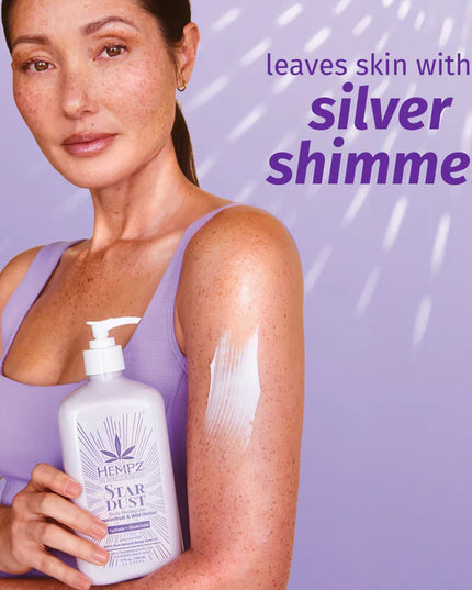 Bring out your inner goddess with our NEW iridescent collection, Star Dust. Take your look from day to night with a collection that illuminates and highlights skin for a hydrated shimmer look.