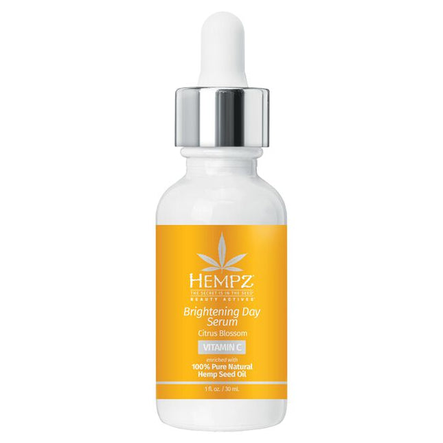Enriched with Vitamin C. Helps brighten dull skin, revealing a healthy-looking, radiant glow. Point of difference: Hempz has paired vitamin C with their signature ingredient, hemp seed oil. Nature’s most perfectly balanced oil, it moisturizes, protects, heals, and calms skin while delivering anti-aging benefits.