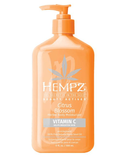 Vitamin C helps brighten dull skin, revealing a healthy looking, radiant glow.