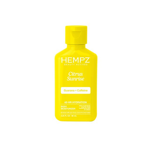 Get your daily dose of dopamine. This energizing lotion is your morning mood boost! Revitalize skin with guarana, caffeine, citrus fruit complex and essential oils. Boosts your mood and your glow to more radiant skin.