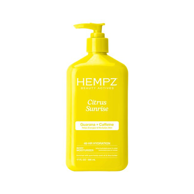 Get your daily dose of dopamine. This energizing lotion is your morning mood boost! Revitalize skin with guarana, caffeine, citrus fruit complex and essential oils. Boosts your mood and your glow to more radiant skin.