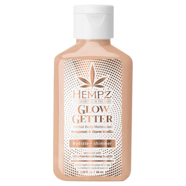 NEW! GLOW GETTER Herbal Body Moisturizer - Hydrate and add a subtle shimmer and sensual scent to your skin with Glow Getter Herbal Body Moisturizer.
