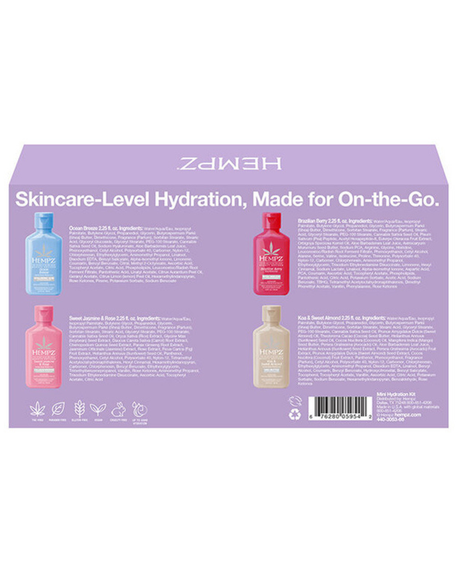 Beauty Actives Mini Body Moisturizer Kit (4 pc.)