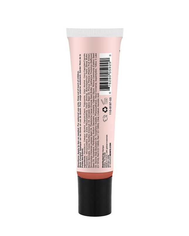Give everyday hydration to lips with deep moisturization from Hemp Seed Oil, Shea Butter, Cocoa Butter, Sunflower Seed Oil, and Peach Extract. Your new favorite go-to lip with a sheer tint of coral pink color.