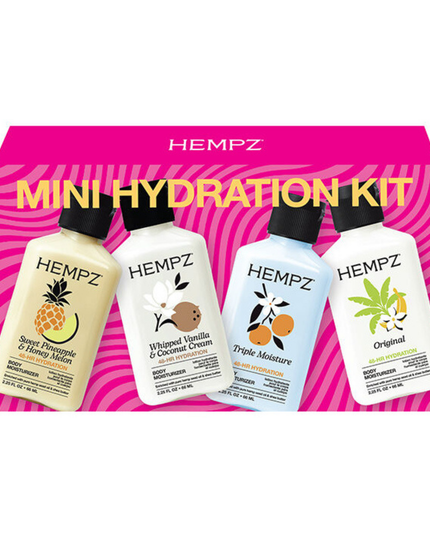 Mini Hydration Kit, in our Core scents! Perfect for on-the-go hydration.
