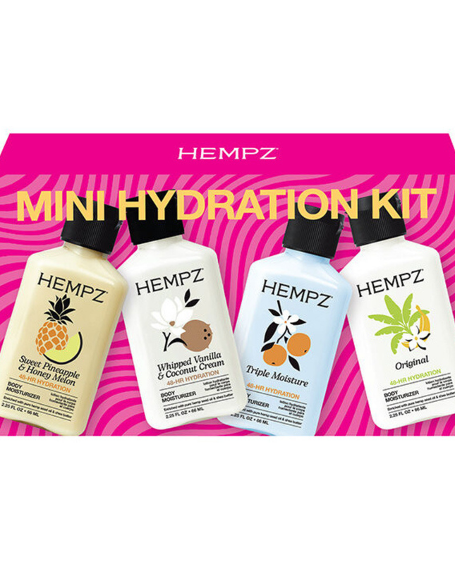 Mini Hydration Kit, in our Core scents! Perfect for on-the-go hydration.