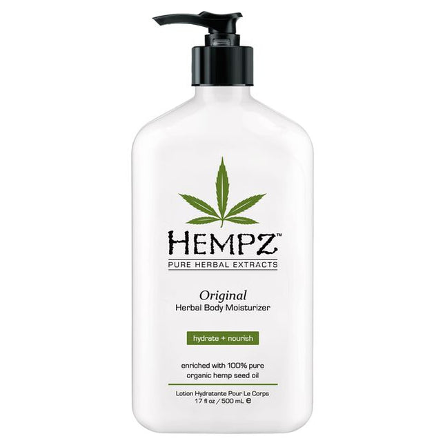 Help condition skin with the pure hemp seed oil in our vegan lotion that tempts the senses with a floral-and-banana fragrance.