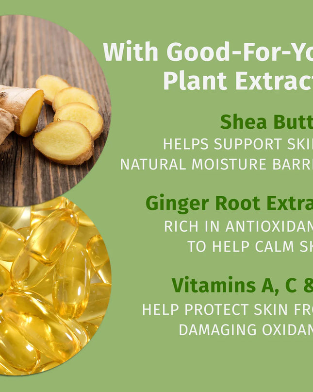 Help condition skin with the pure hemp seed oil in our vegan lotion that tempts the senses with a floral-and-banana fragrance.