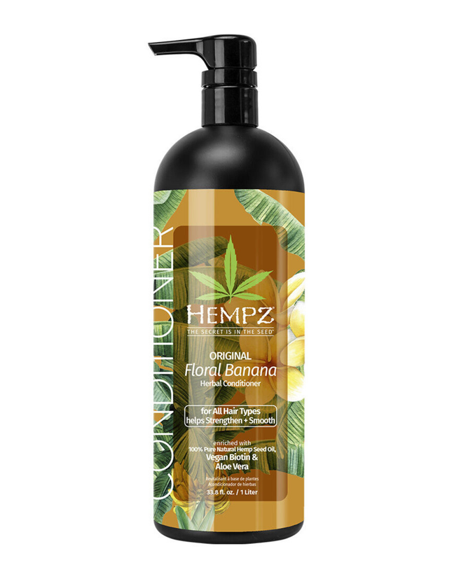 Enirched with Vegan Biotin &amp; Aloe Vera - For All Hair Types - Helps hydrate, strengthen, and lock in all day moisture