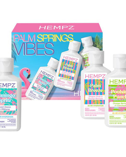 This limited-edition collection is all about fun in the sun and days by the pool, with unique, long-lasting summery scents that embrace the vibe of a Palm Springs Pool Party, combined with skin-loving ingredients to keep skin hydrated.