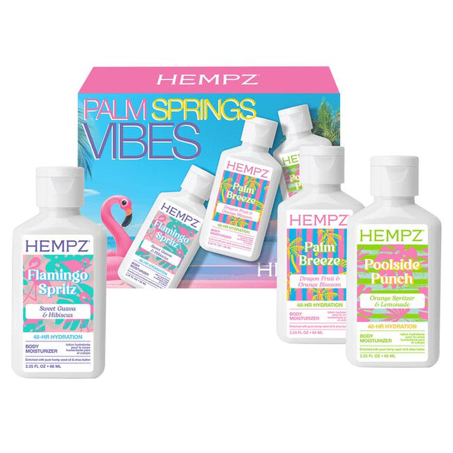 This limited-edition collection is all about fun in the sun and days by the pool, with unique, long-lasting summery scents that embrace the vibe of a Palm Springs Pool Party, combined with skin-loving ingredients to keep skin hydrated.