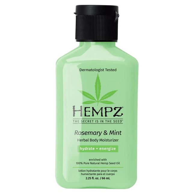 New! Rosemary & Mint Herbal Body Moisturizer - Reinvigorate and hydrate skin with Hempz refreshing new Rosemary & Mint Herbal Body Moisturizer.