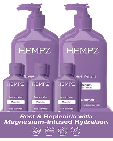 Beauty Actives line extension enriched with Magnesium, Arnica and Mineral Electrolytes to help target aching muscles and promote rest while keeping skin moisturized and soft. Supports daily stress relief and restful sleep when added to your night-time routine.