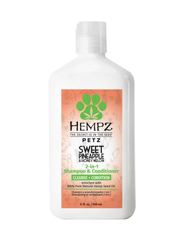 2-in-1 Herbal Shampoo & Conditioner for dogs to cleanse + hydrate